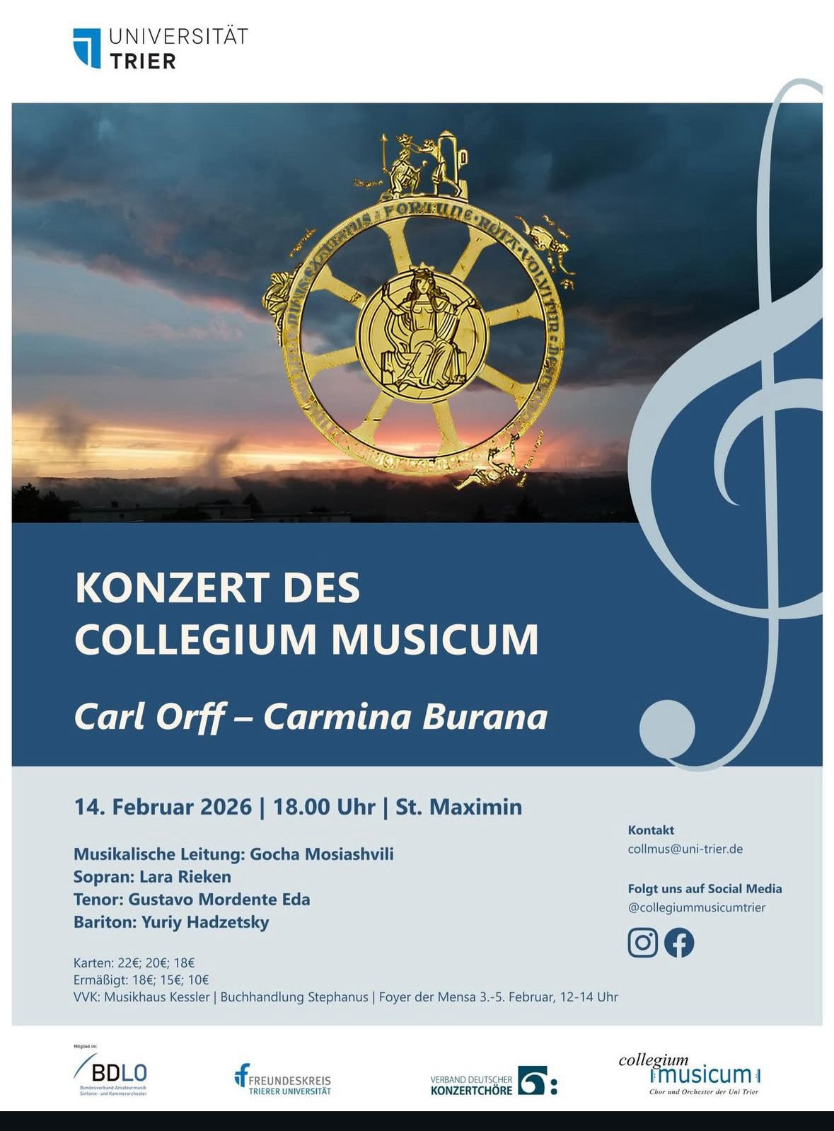 Carmina Burana Plakat